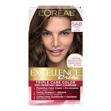 L'Oreal Paris Excellence Creme Permanent Hair Color 5AB Mocha Ash Brown